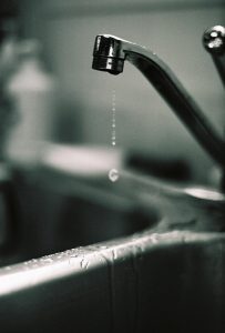 faucet with slow drip